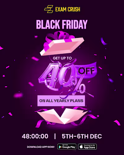 Exam Crush Social Media Designs