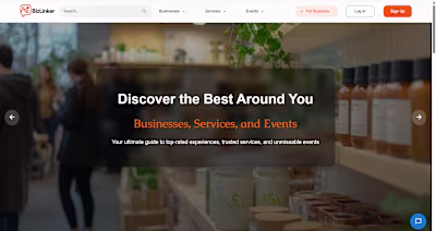 BizLinker – Business, Services, and Events Discovery Platform