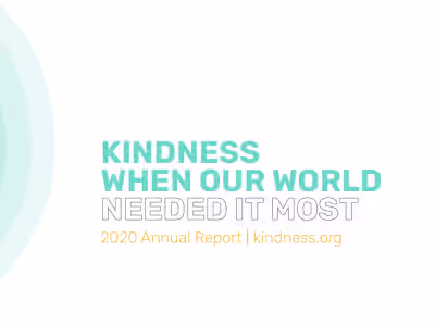 Kindness.org Annual Report