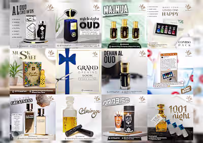 Social Media Perfume Designs