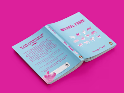 animal farm book design