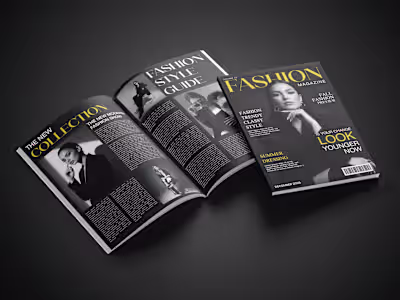 Fashion Magazine Design