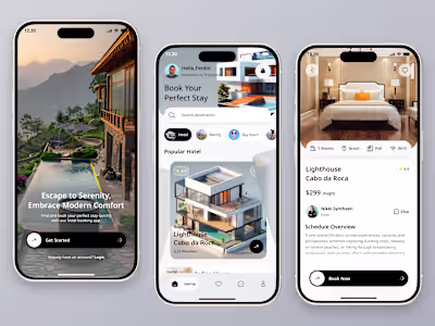 Luxury Hotel Booking Mobile App