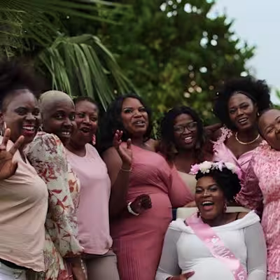 @rebecca.alfonso_arts on Instagram: “Thembi’s baby shower”