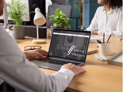 Visual Identity for Vanessa Schardong