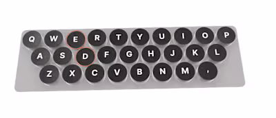 Interactive Spline 3D keyboard on Framer