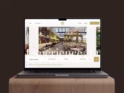 Luxury | UI/UX Design & Web Development