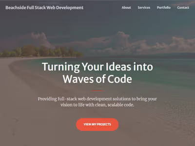 Portfolio Site for my Business