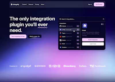 Integrify: The only integration plugin you'll ever need
