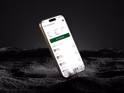 Nile Mobile App:Giving Merchants More Control on the Go