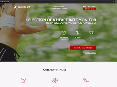 Sport Products Website