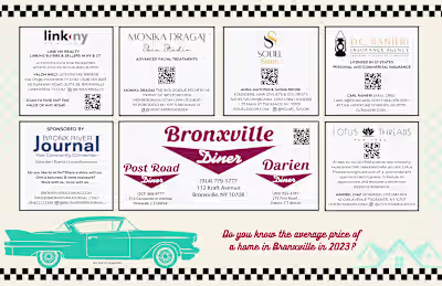 Bronxville Diner Placemat