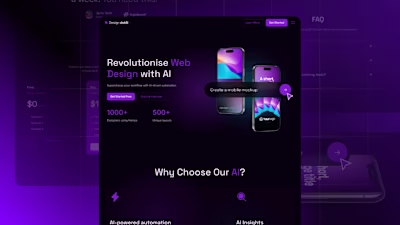 Design dotAI — AI SaaS Template for Framer