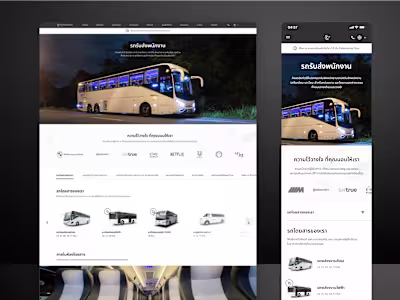 #1 SEO Renting Bus Website in Thailand 