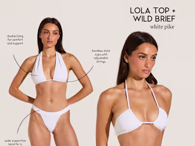 Creative Direction, Brand Identity, Social Strategy: LAYA SWIM