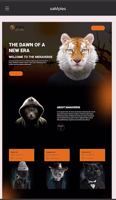 Figma to webflow website design for Mara :: Behance