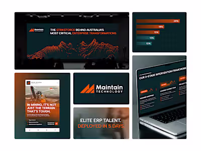 Building a Strikeforce Visual Identity for Maintain