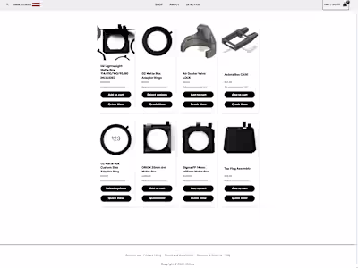 nd9.eu E-commerce Platform Enhancement 