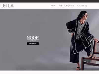 Shopify Store Setup for Leila