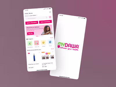 MyDAWA App Redesign