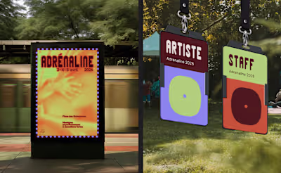 Adrenaline Festival 2026 Visual Identity Design