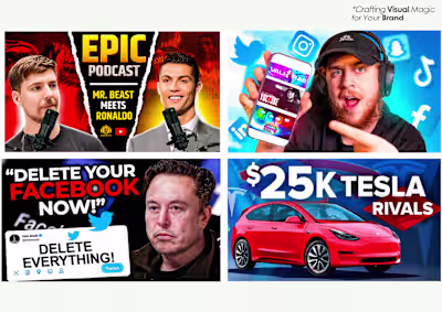 High-Converting YouTube Thumbnails Design