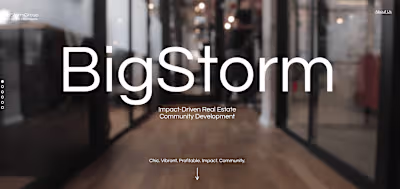 WIX Studio Real Estate Developer Website