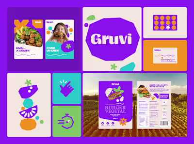 Visual and Verbal Identity For a Plant-based Food Brand