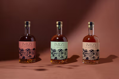 Imizi Rum - Brand Identity & packaging design
