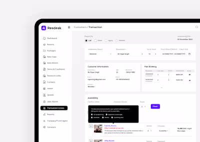 Reservation Desk WebApp