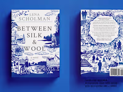 Between Silk & Wool Cover Design