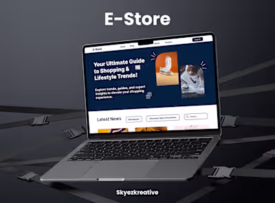 E-Store Blog Page