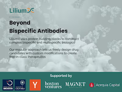 Website for a YC Backed Biotech startup