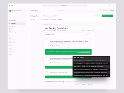 Project Management SaaS App