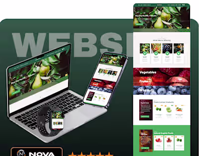 Agricultural Sales Website