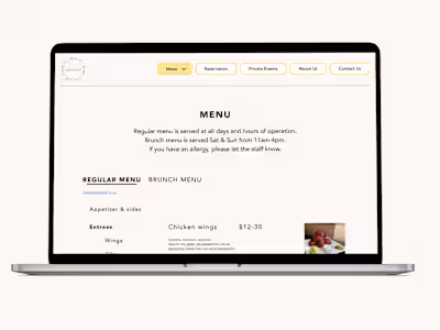Revamping a Small Business Website