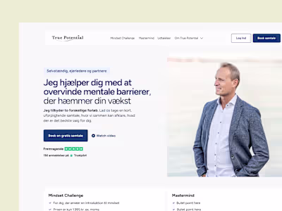 Framer Website Design for a Famous Personal Coach