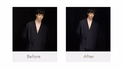 Basic Skin Retouch + Color Correction for Lookbook