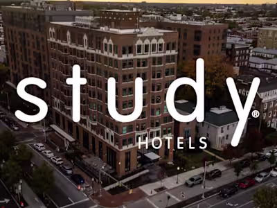 Mural Installation Documentation at Study Hotels