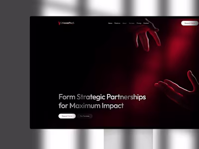 Landing Page CrimsonStark