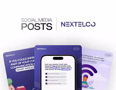 Social Media Posts - Nextelco