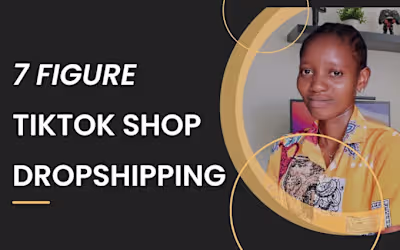 I will tiktok shop dropshipping shopify ecommerce marketing man…