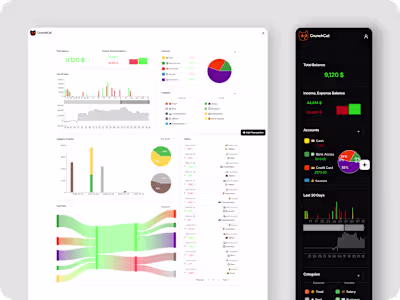 CrunchCat Financial Tracker