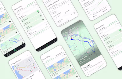 The ColdTrace Transport App Redesigned