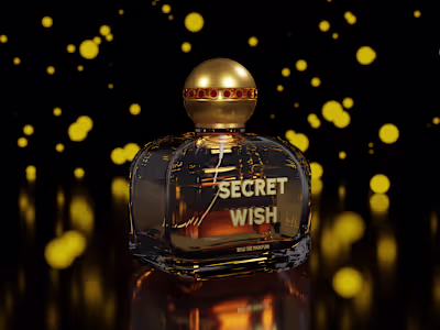 Luxury Perfume - Concept Design, Rendering and Animation Las...
