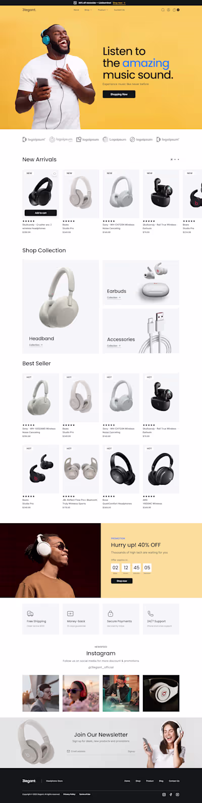 UI/UX Enhancement for E-commerce Platform