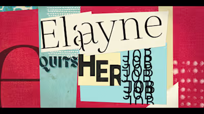 Elayne Quits Her Job