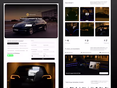 CryptoTaxi - Framer Design & Development
