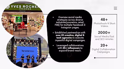 Content Creation & Social Media Management