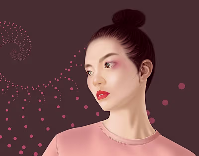 Moderate figure illustration